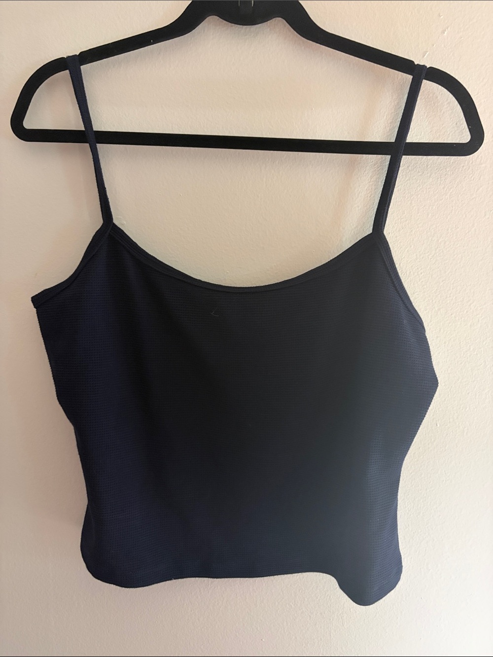 Garage Navy Spaghetti Strap Tank